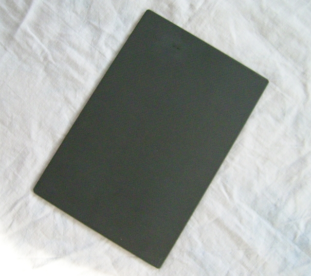 Schieferplatte, ca. 13x18x0,4 cm