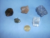 XMAS_Minerale_ModG, 5 verschiedene Minerale